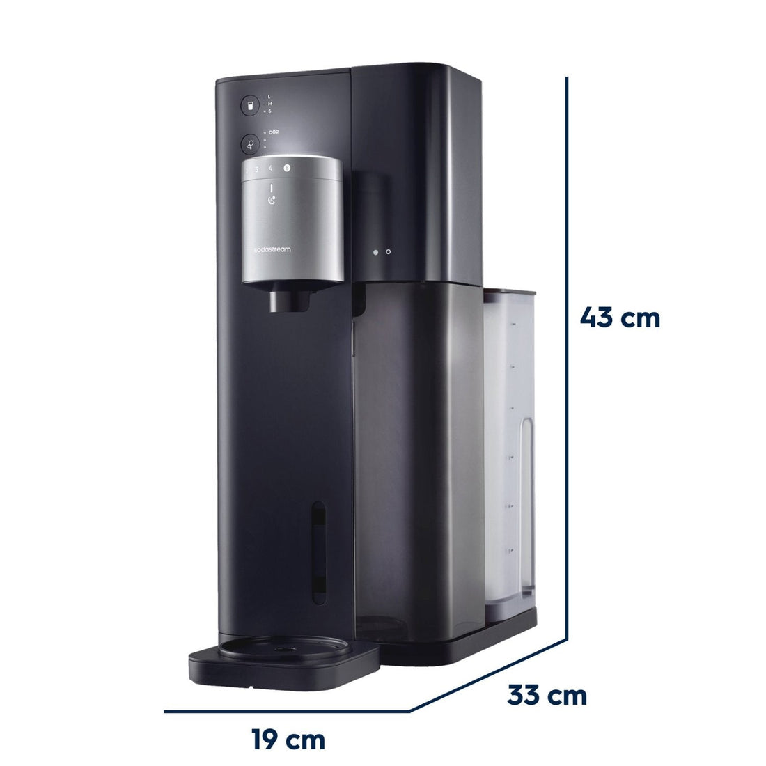 SodaStream Ultimate Multi-Drink™ Maker - Black and Silver