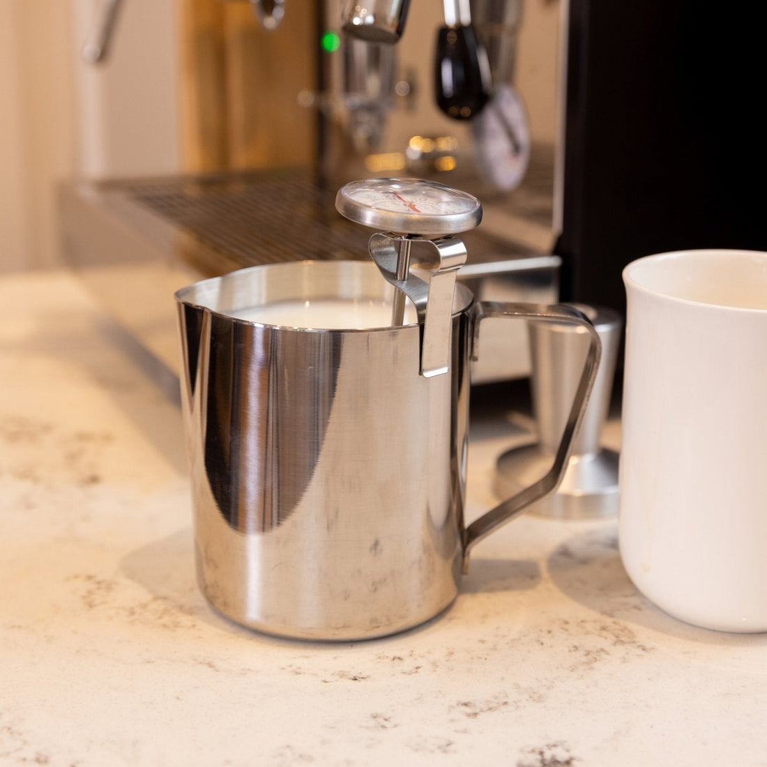 KitchenCraft Stainless Steel Milk Jug 350ml