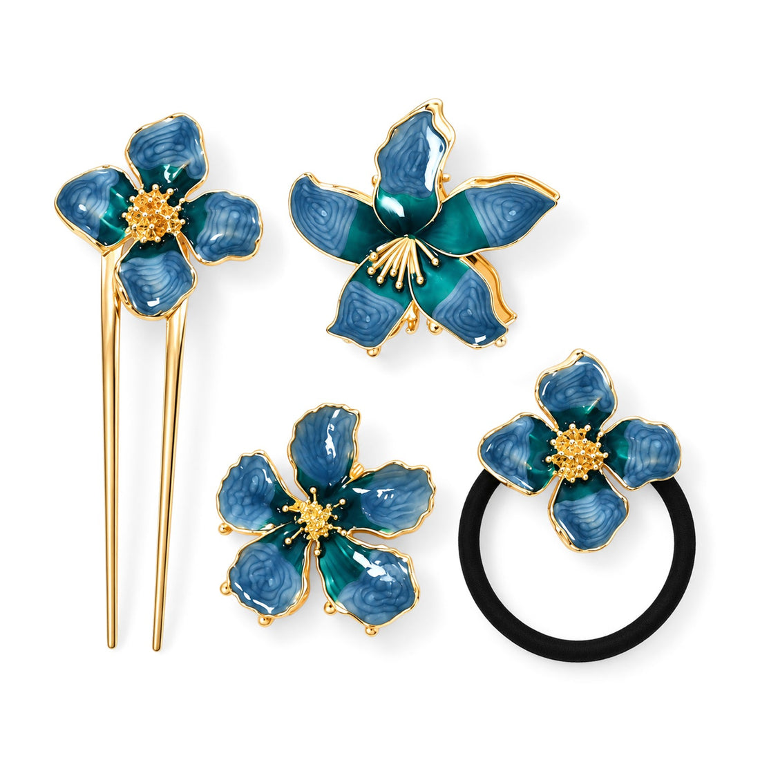 La Marey Hair Pin, Claw and Clip (Size - One Size) - Light Blue